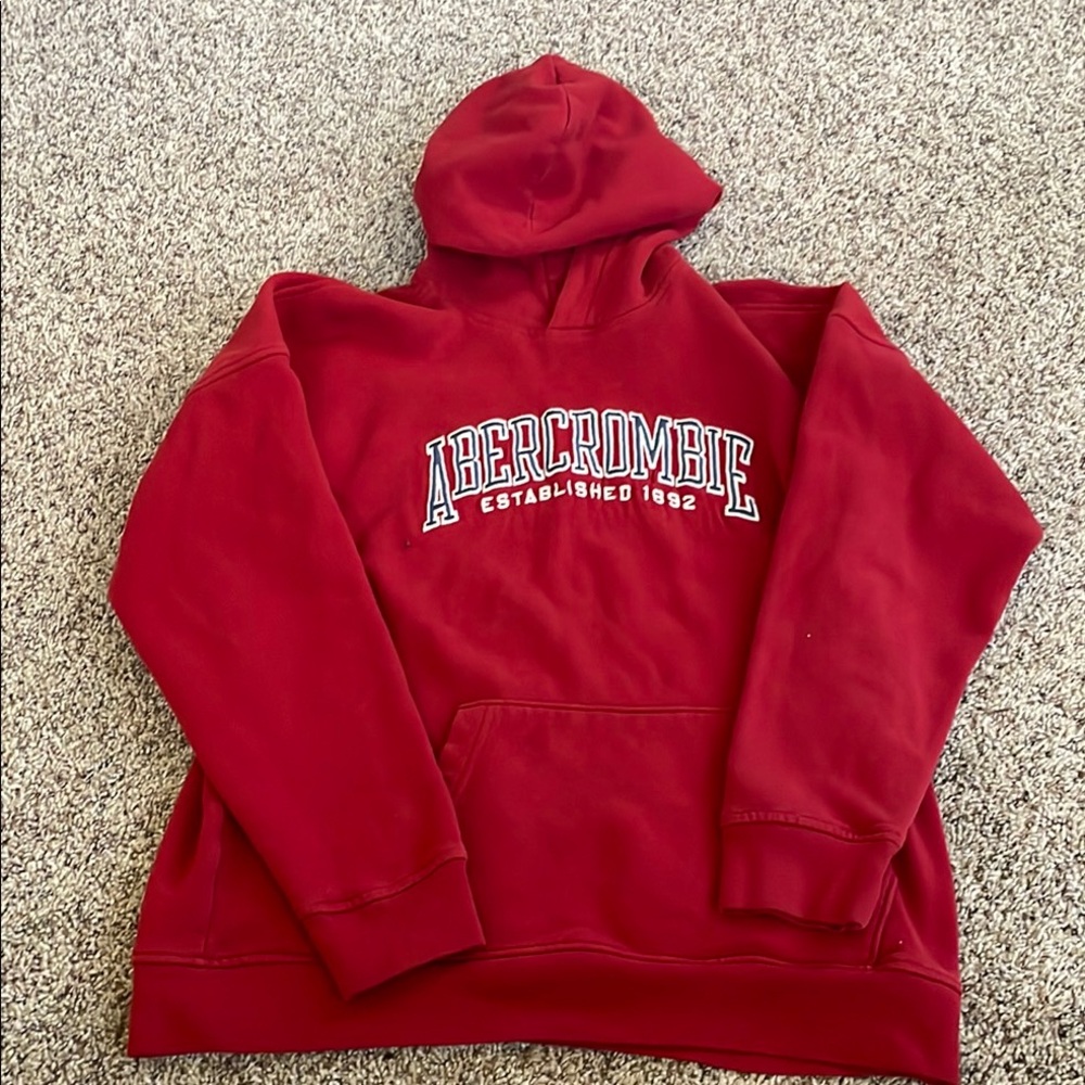Abercrombie Kids Red Hoodie